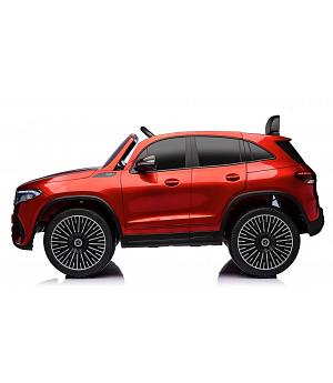 VENTA Mercedes-Benz EQA, 12v, asiento cuero, ruedas goma, 4 MOTORES, rojo pintado  INDA424-AC-XMX625R